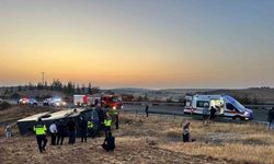 Şanlıurfa’da yolcu otobüsü devrildi: 27 yaralı