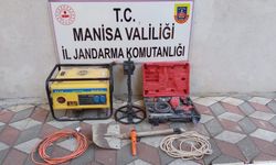 Soma’da kaçak kazıya jandarmadan suçüstü