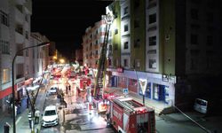 Tekstil atölyesinde yangın paniği