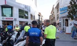 Trafiğe kapalı alanlarda motosiklet denetimi