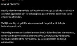 Vali Hatipoğlu’ndan dolandırıcılık olaylarına karşı uyarı