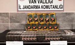 Van’da 720 paket kaçak sigara ele geçirildi