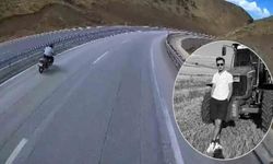 Yeni aldığı motosikletle ölüme gitti: Kaza anı araç kamerasına yansıdı
