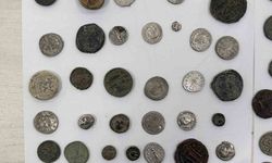 Yurt dışına kaçırılan 307 sikke ve 11 obje komşuya takıldı