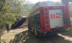 Zonguldak’ta yardım kömürü dağıtılan kamyon şarampole yuvarlandı: 2 ölü, 1 yaralı
