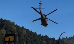 Ayder Yaylası'nda mahsur kalan 115 kişi helikopterlerle tahliye edildi
