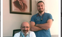 Bursa'da Baba oğul aynı hastanede görev yapıyor