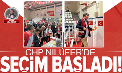 CHP Nilüfer’de sandıklar kuruldu seçim başladı!