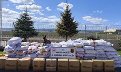 Şüpheli tırlardan 6,1 ton kaçak tütün ele geçirildi