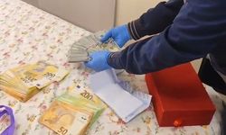 Malatya'da büyücü operasyonu: On binlerce euro ve dolar ele geçirildi