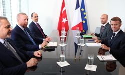 Erdoğan, Macron ile bir araya geldi