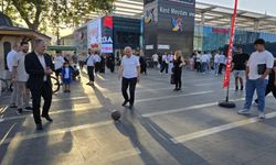 Saadetli gençlerden farkındalık: Gol at fidanı sizin adınıza biz dikeriz