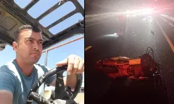 Devrilen motosikletin sürücüsü hayatını kaybetti
