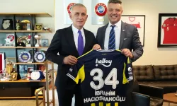 Fenerbahçe Başkanı Sadettin Saran, TFF Başkanı Hacıosmanoğlu'nu ziyaret etti