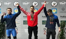 Milli halterci Mustafa Eliş, Avrupa şampiyonu oldu