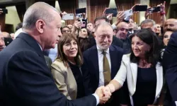 Erdoğan'ın DEM Parti heyetiyle görüşmesi başladı