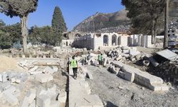 Bursa Büyükşehir Belediyesi, Antakya Ulu Cami'nde beton dökümüne başladı