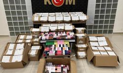 Manisa’da otomobilden 2 bin 710 kaçak parfüm çıktı!
