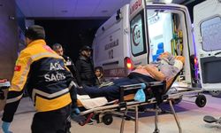 Bursa'da otobüsün çarptığı adam ağır yaralandı