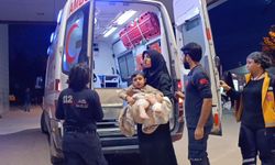 Üzerine çaydanlık devrilen çocuk yaralandı