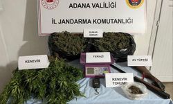 Adana’da 10 kilodan fazla esrar ele geçirildi