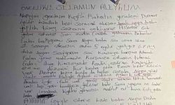 Ahmet Minguzzi’nin katil zanlısının mektubu ortaya çıktı: "Aslanlar gibi yatar çıkarız"