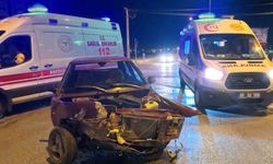 Aksaray’da alkollü sürücü kazaya sebep oldu: 2 yaralı
