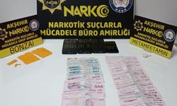 Akşehir’de uyuşturucu operasyonu