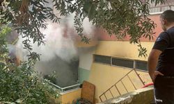 Alanya’da 4 katlı binadaki yangın korkuttu