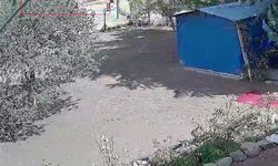 Ankara’da 3 katlı binadaki göçük anı kamerada