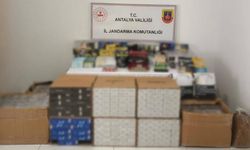 Antalya’da kaçak sigara operasyonu