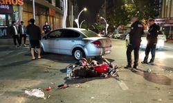Bafra’da otomobil ile motosiklet çarpıştı: 1 yaralı
