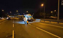 Bakırköy’de ’dur’ ihtarına uymayan sürücü kaza yapınca yakalandı... Kovalamaca anı kamerada