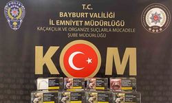 Bayburt’ta kaçak alkol ve tütün operasyonlarında 4 şüpheli gözaltına alındı