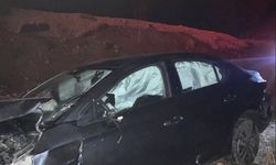 Bilecik’te kontrolden çıkan otomobil şarampole uçtu, 2 yaralı