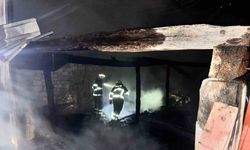 Bilecik’te marangoz atölyesinde yangın çıktı