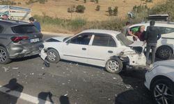 Bingöl’de zincirleme trafik kazası: 4 yaralı