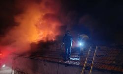 Bursa’da 4 dükkan alevlere teslim oldu