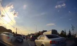 Bursa’da zincirleme kaza! Motosikletli ölümden döndü