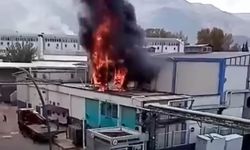Bursa’da korkutan fabrika yangını