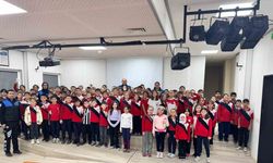 Çocuklara 112 Acil Çağrı hattının etkin kullanımı anlatıldı