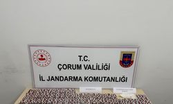 Çorum’da 3 bin adet uyuşturucu hap ele geçirildi