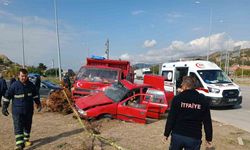 Çorum’da otomobille kamyonet çarpıştı: 1 ölü