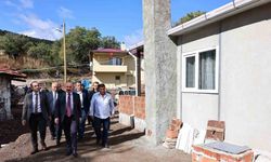 Çorum’da yangında evlerini kaybeden aileler yeni yuvalarına kavuştu