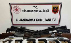 Diyarbakır’da ruhsatsız silah operasyonu
