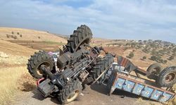 Diyarbakır’da traktör devrildi: 3 yaralı