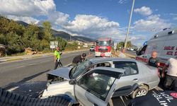 Edremit’te trafik kazası: 2 yaralı
