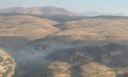 Elazığ’da kırsal alan yangını kontrol altına alındı