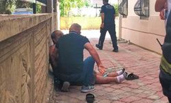 Eline aldığı tiner şişesi ve çakmakla kendini yakmak istedi