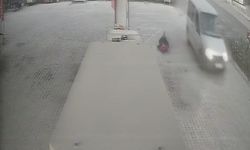 Eniştesine araçla çarpıp kaçtı: O anlar kameraya yansıdı